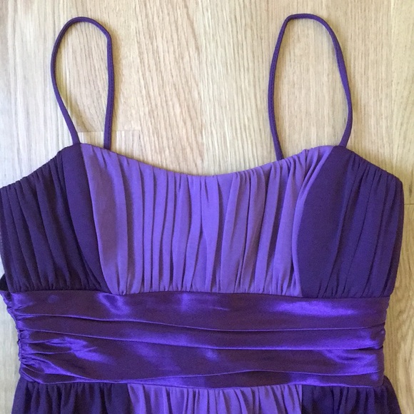 Purple Cocktail Dress Size M - Picture 2 of 8